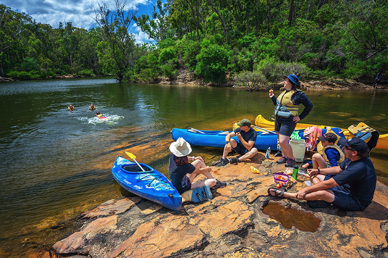 Paddle n Picnic Canoe Self-Guided Tours Dwellingup Adventures and Waypoints