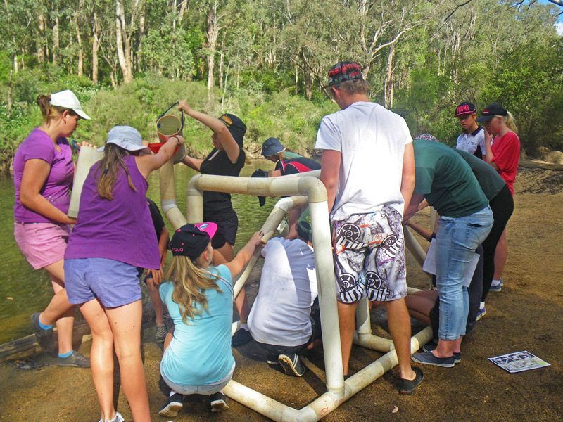 pipe-o-meter dwellingup adventures youth camp activities