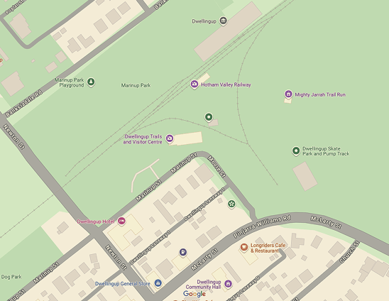 Dwellingup Adventures Map
