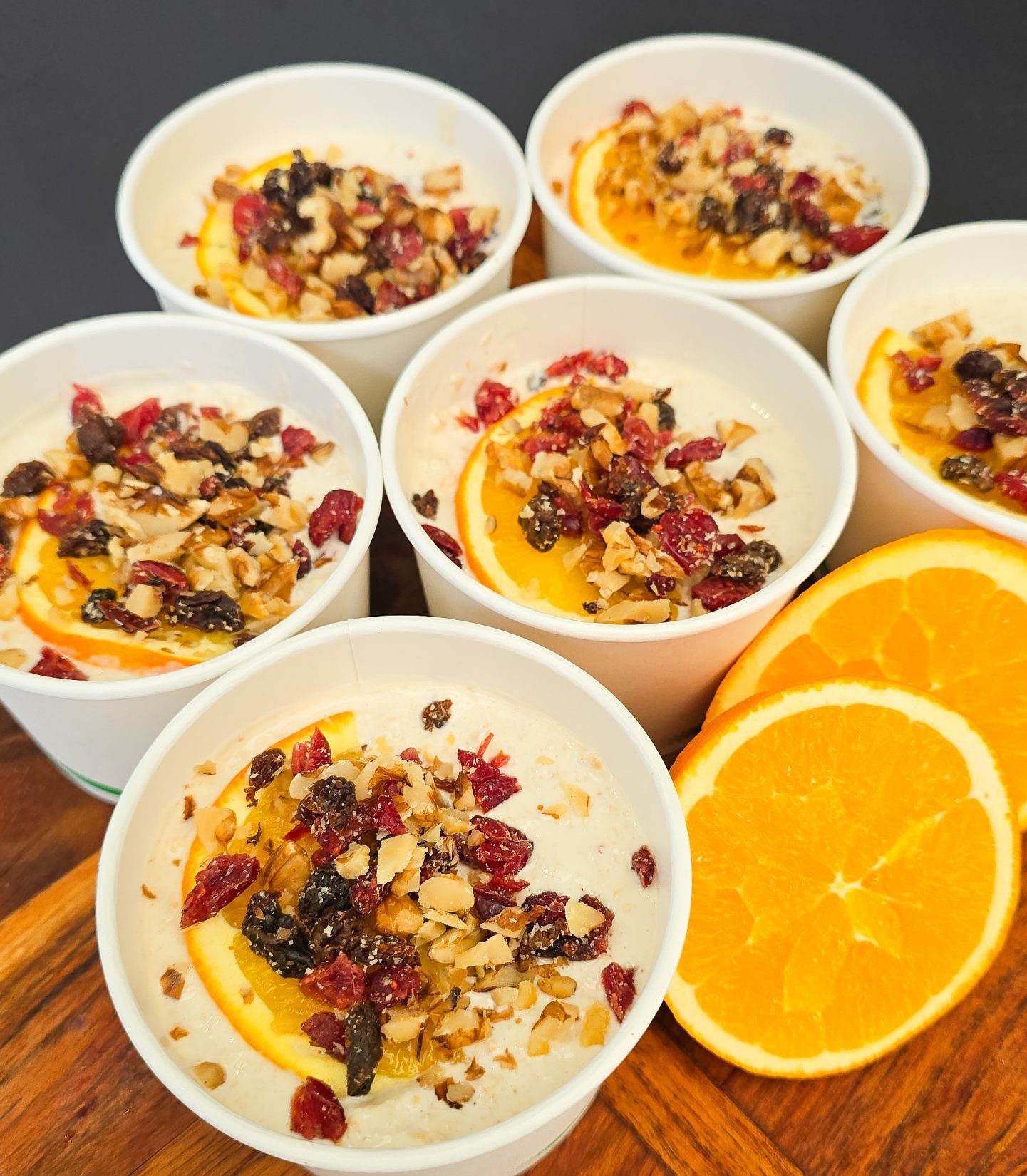 Chia pudding breakfast bowls – healthy option at Waypoints Bakery Cafe