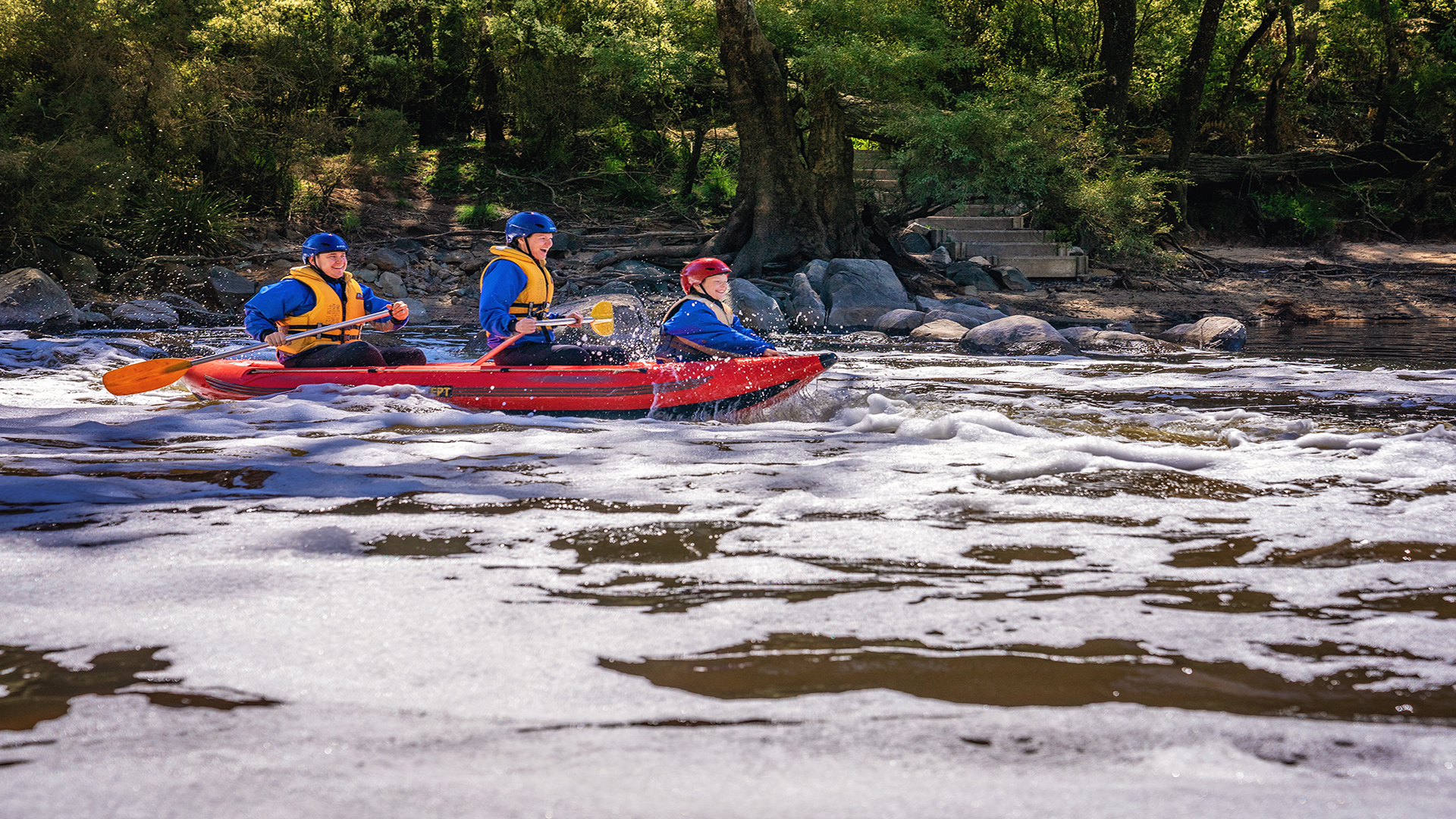 rafting tour murray river western australia