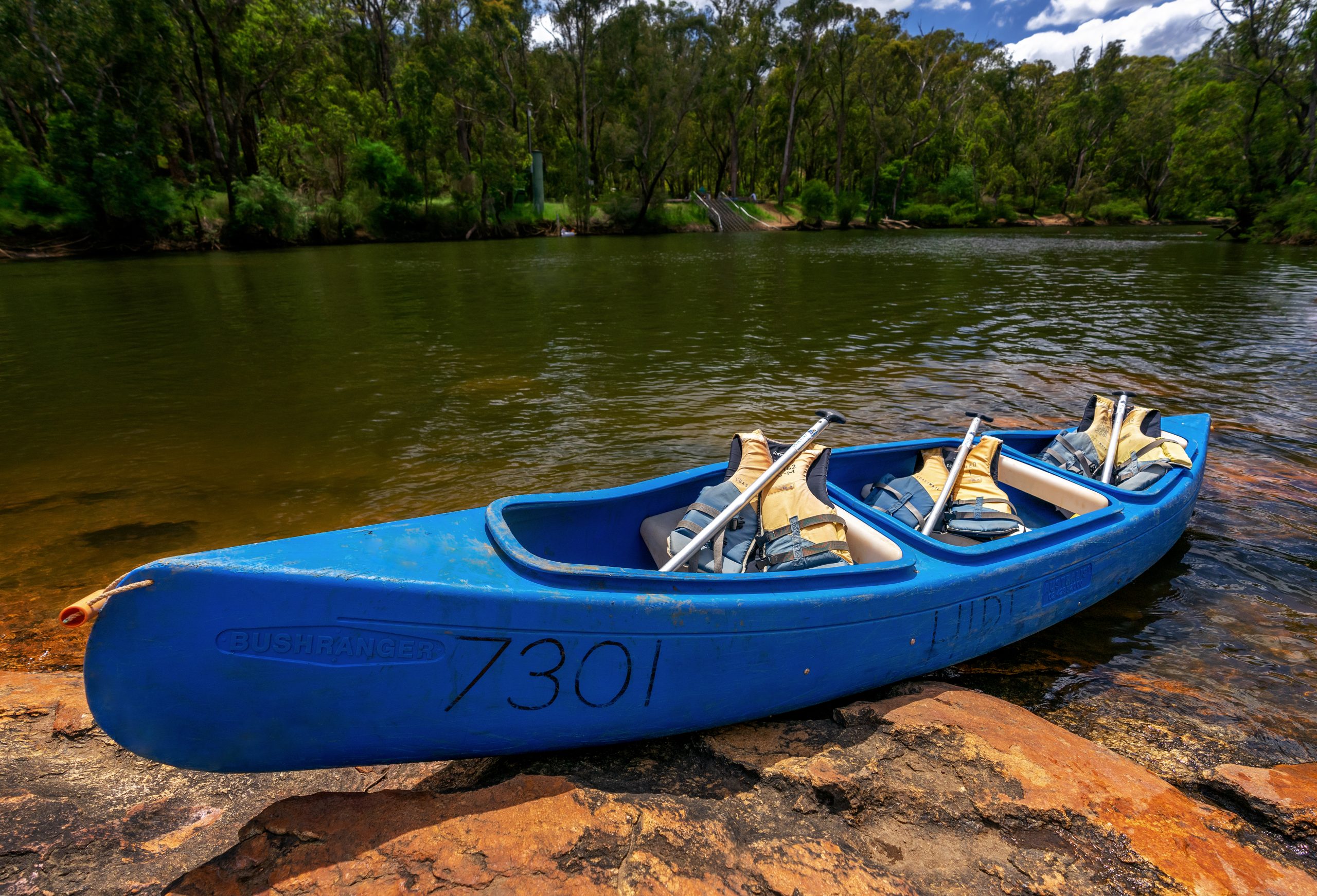 three person canoe for hire dwellingup