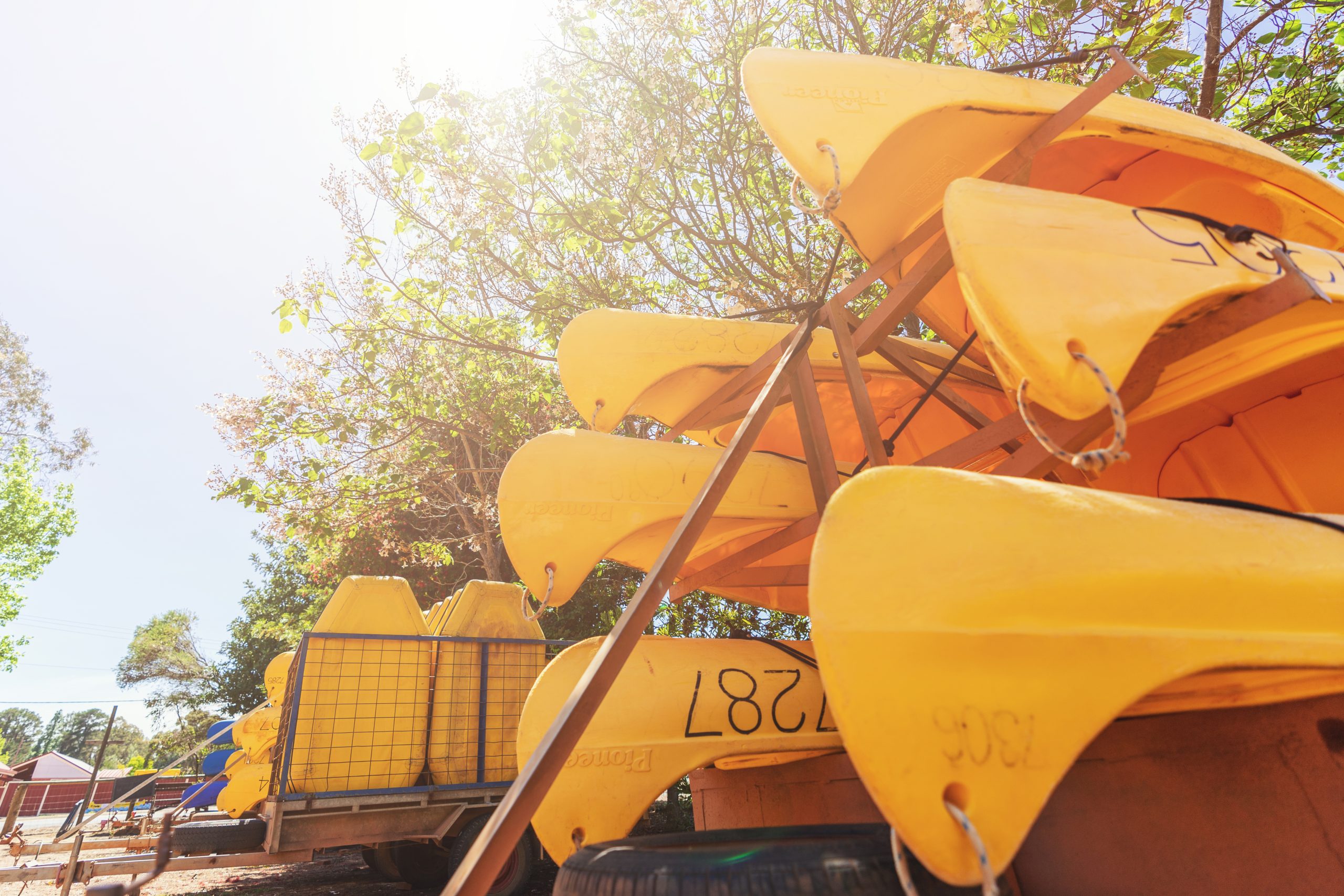 Canoe trailer hire dwellingup